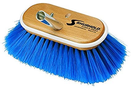 Shurhold 10" Large Brush Head - Extra Soft - Blue