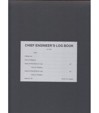 6 month Chief Engineer Log Book